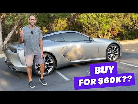 Should You Buy A Used Lexus LC500 For $60K?  I Have Answers.