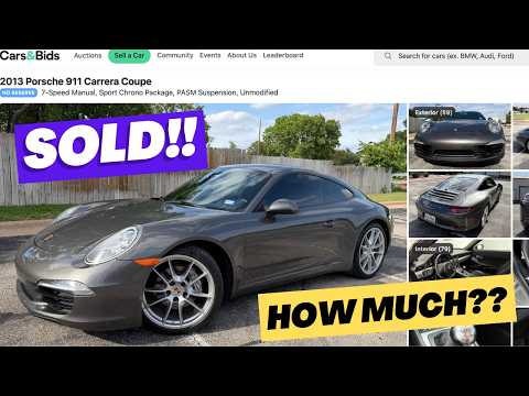 Here's What It Was Like Selling My Porsche 911 On Cars & Bids!