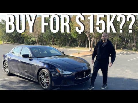 Is A Used Maserati Ghibli Worth Buying For $15K?