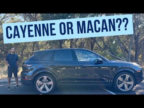 Should You Buy A Porsche Cayenne Or A Porsche Macan?